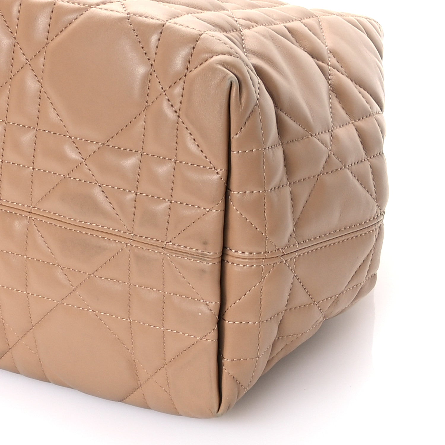 Christian Dior Calfskin Macrocannage Medium Toujours Tan 11 of 11