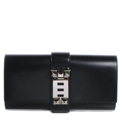Hermes Box Medor 29 Clutch Black 1 of 7