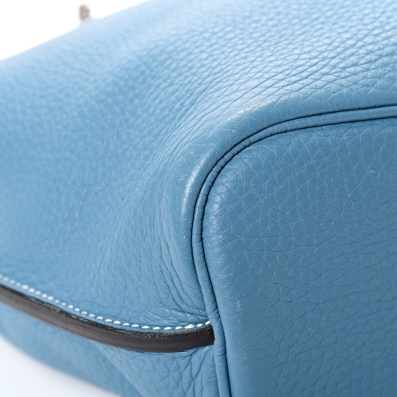 Hermes Togo So Kelly 22 Blue Jean 8 of 15