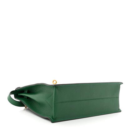 Hermes Evercolor Kelly Danse II Belt Bag Vert Moyen 3 of 9