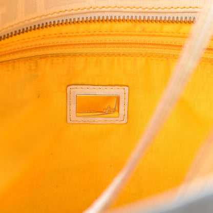Fendi Zucca Spalmati Medium Roll Tote Bianco 5 of 16