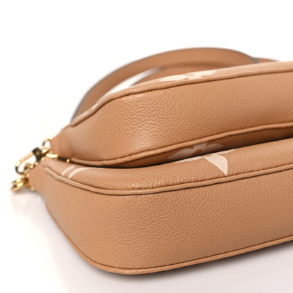 Louis Vuitton Empreinte Monogram Giant Multi Pochette Accessories Arizona Creme 8 of 10