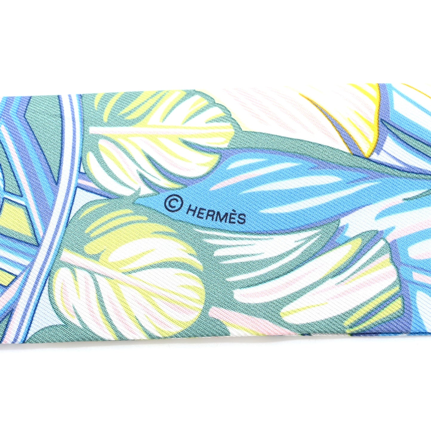 Silk La Danse Pacifique Twilly Bleu Ciel Vert Rose