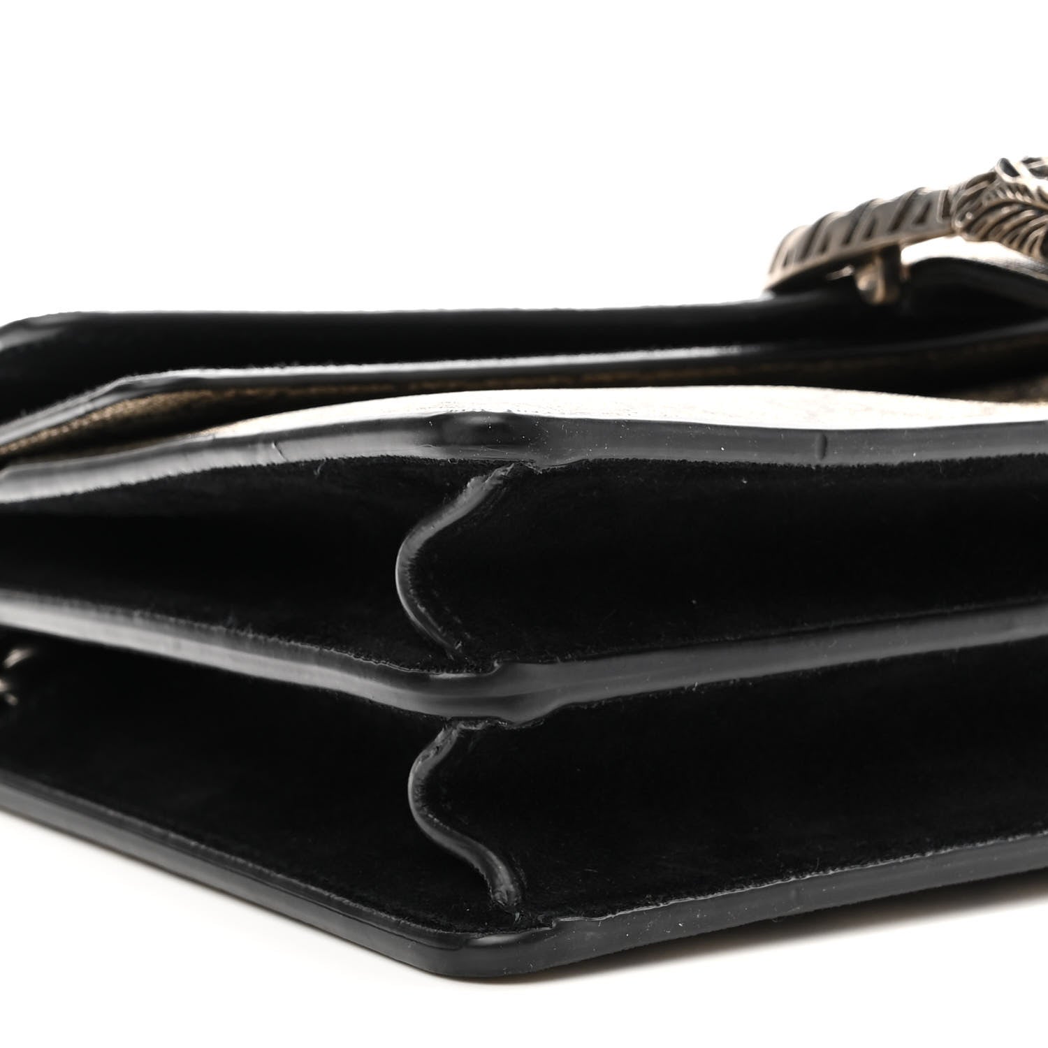 Gucci GG Supreme Monogram Small Dionysus Shoulder Bag Black 8 of 12