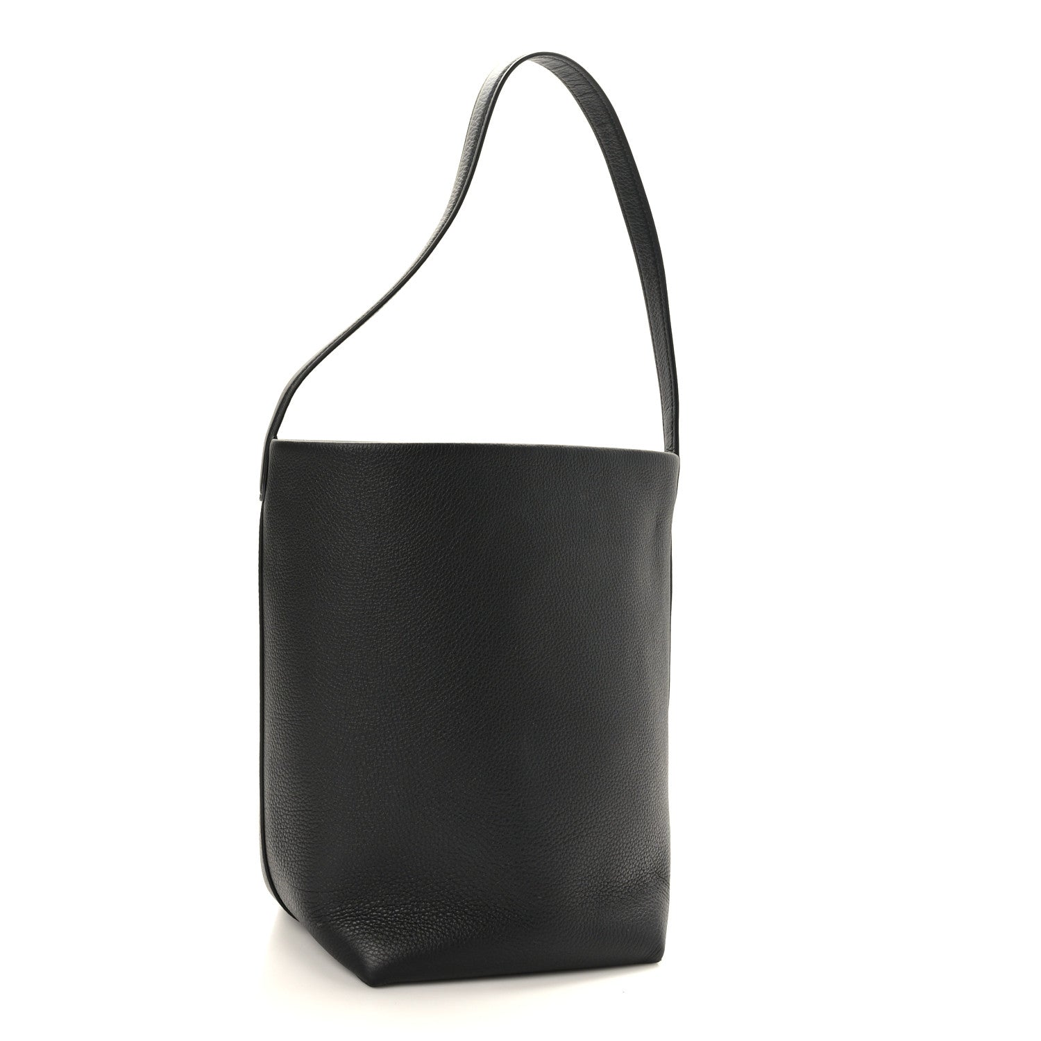 The Row Grained Calfskin Medium N/S Park Tote Black 3 of 10