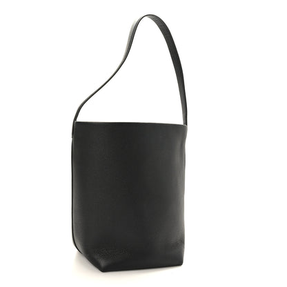 The Row Grained Calfskin Medium N/S Park Tote Black 3 of 10