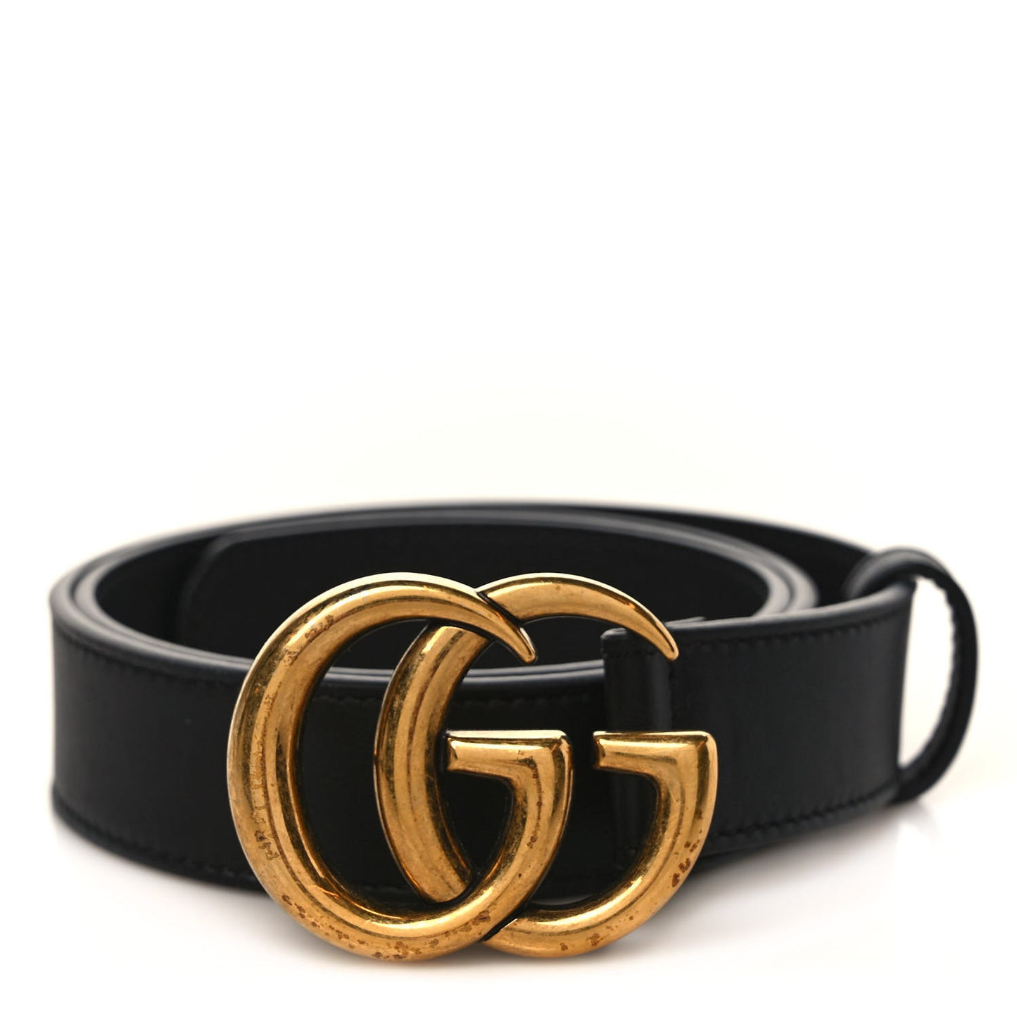 Calfskin Double G 40mm Belt 75 30 Black