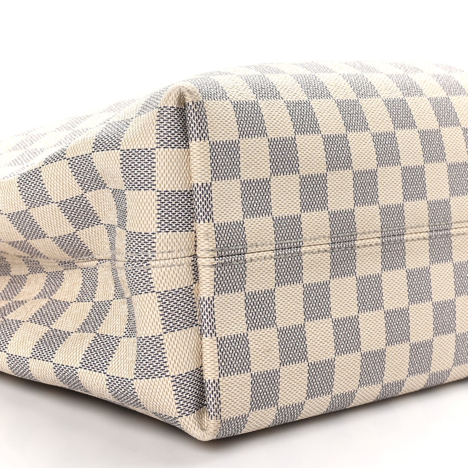Louis Vuitton Damier Azur Graceful MM Rose Ballerine 8 of 10