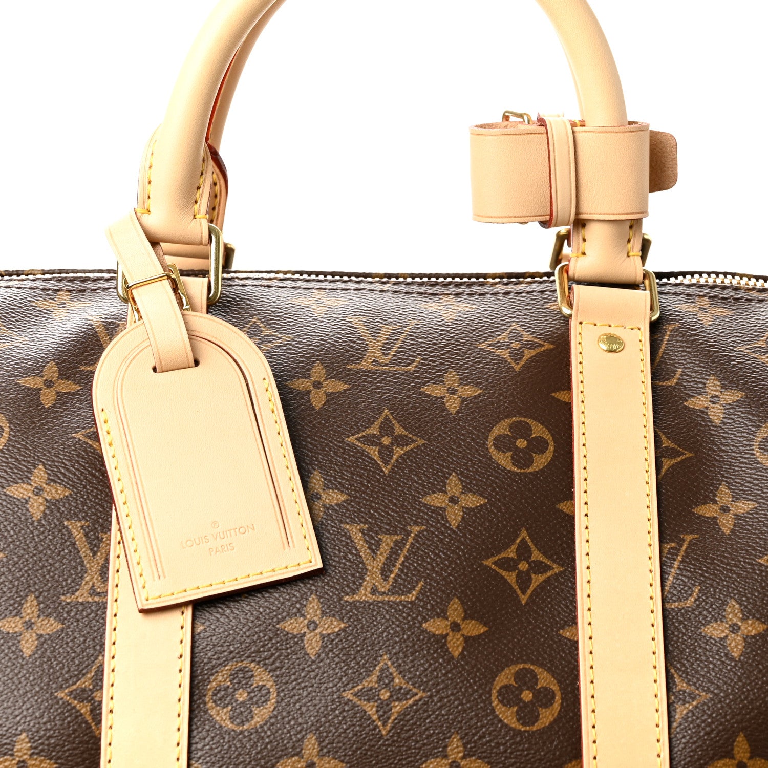 Louis Vuitton Monogram Keepall Bandouliere 55 7 of 10