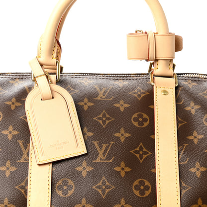 Louis Vuitton Monogram Keepall Bandouliere 55 7 of 10