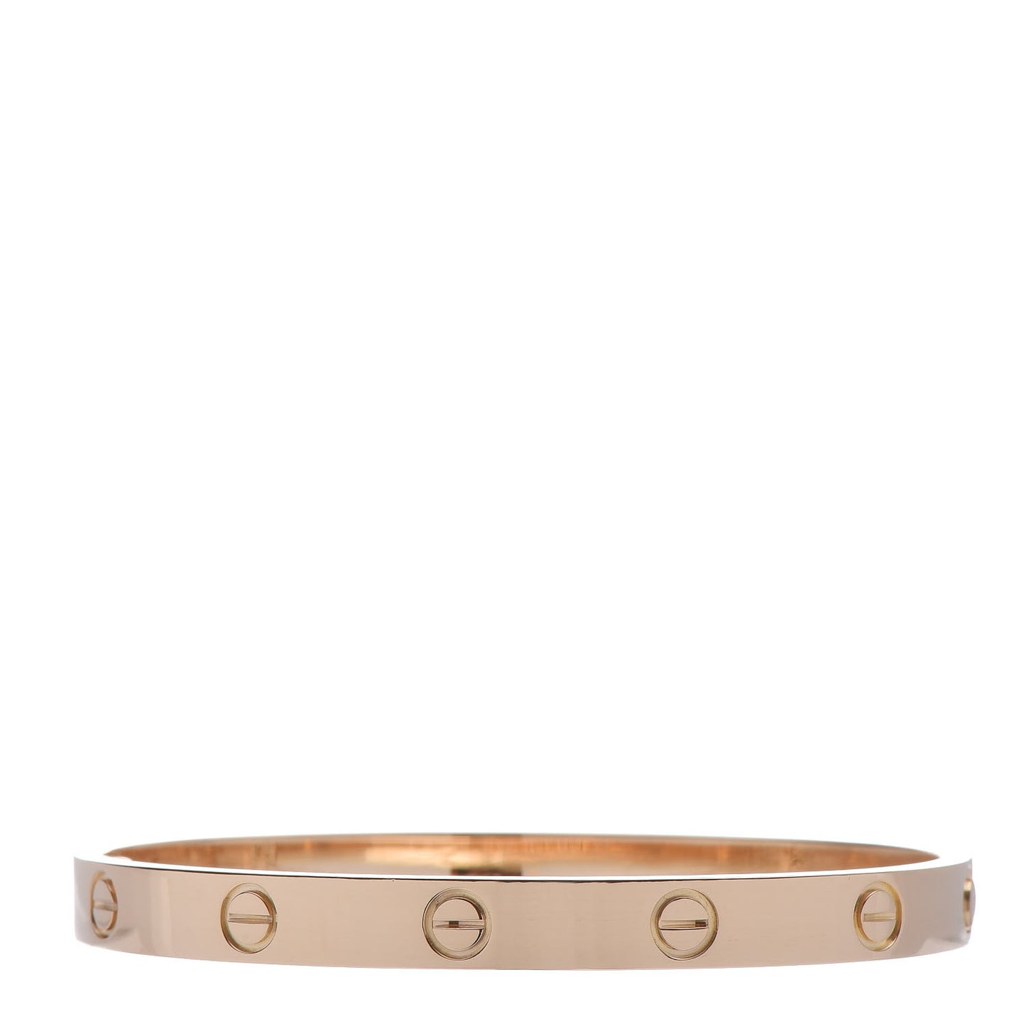18K Yellow Gold LOVE Bracelet 17
