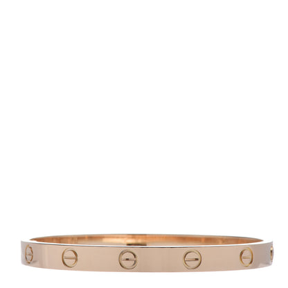 Cartier 18K Yellow Gold LOVE Bracelet 17 3 of 7