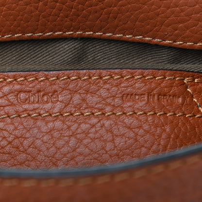 Chloe Calfskin Mini Marcie Round Crossbody Bag Tan 6 of 17