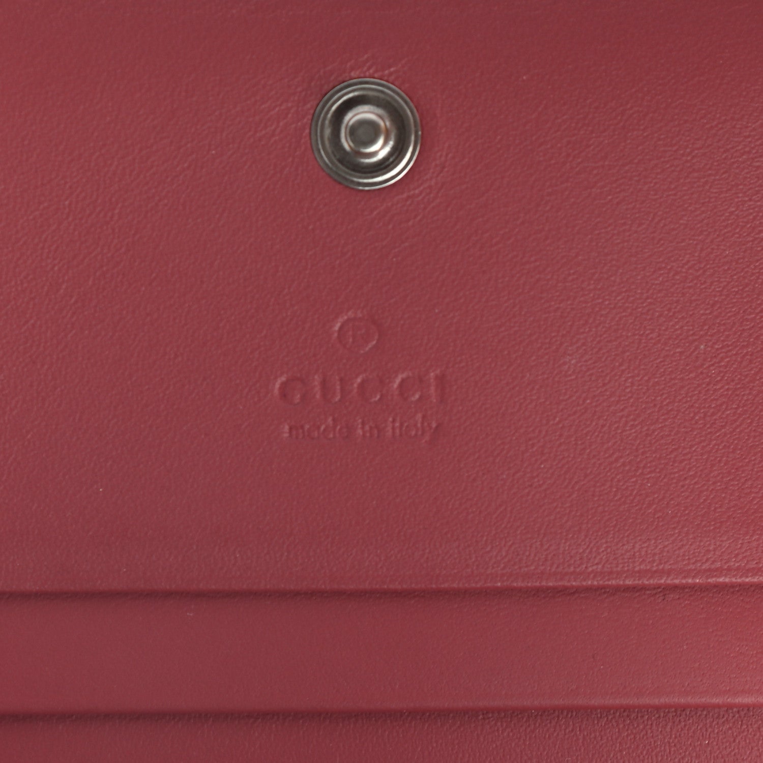 Gucci GG Supreme Monogram Blooms Card Case Beige Multicolor Dry Rose 6 of 7