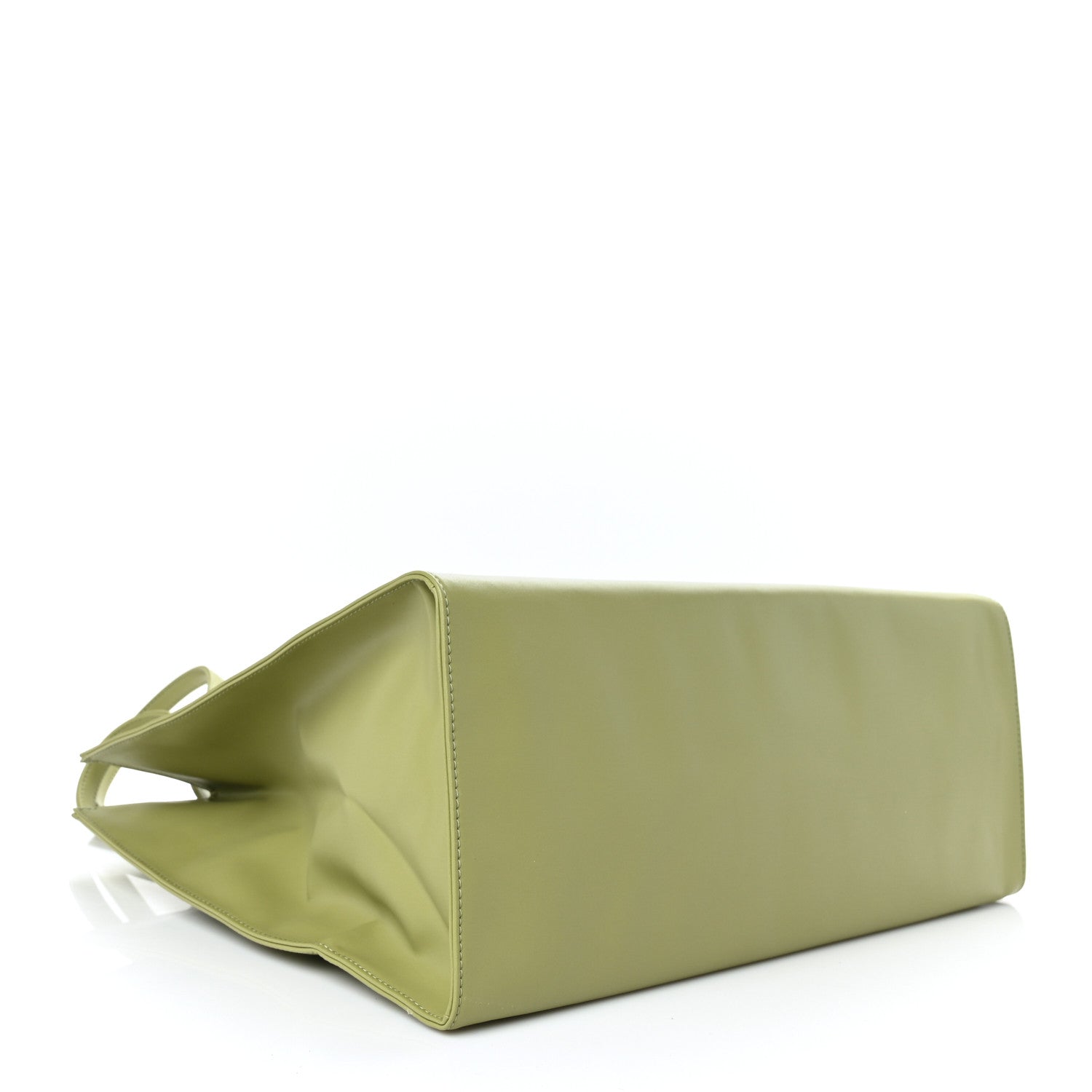 Telfar Vegan Leather Large Shopping Bag Drab 4 of 9