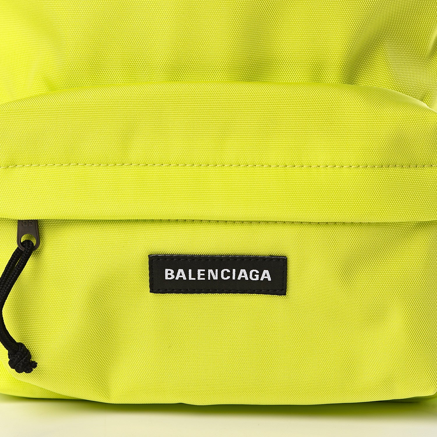 Balenciaga Nylon Explorer Backpack Acid Green 7 of 9