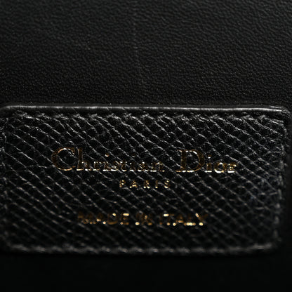 Christian Dior Grained Calfskin Large St. Honore Tote Black 10 of 14