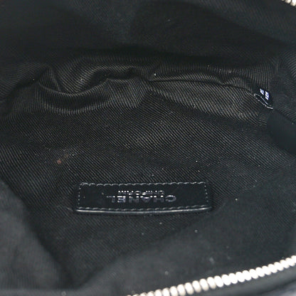 Chanel Calfskin Quilted Waist Belt Bag Black 7 of 11