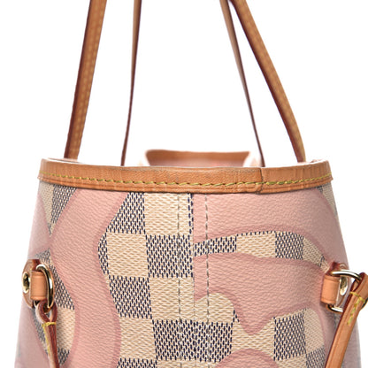 Louis Vuitton Damier Azur Tahitienne Neverfull MM 11 of 18