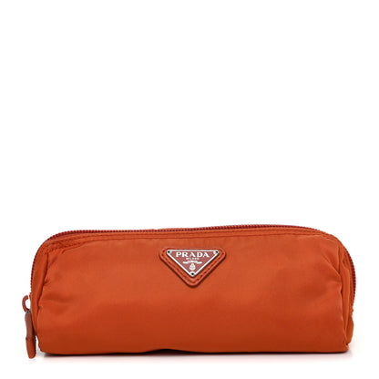 Prada Tessuto Nylon Pouch Papaya 1 of 7