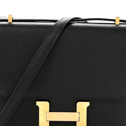 Hermes Epsom Constance 18 Black 8 of 17