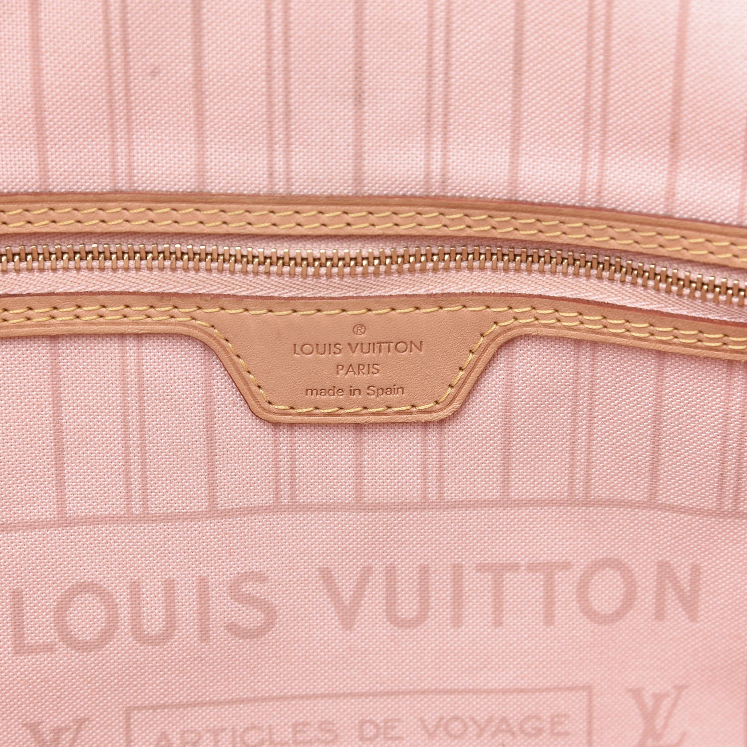 Louis Vuitton Damier Azur Tahitienne Neverfull MM 5 of 18