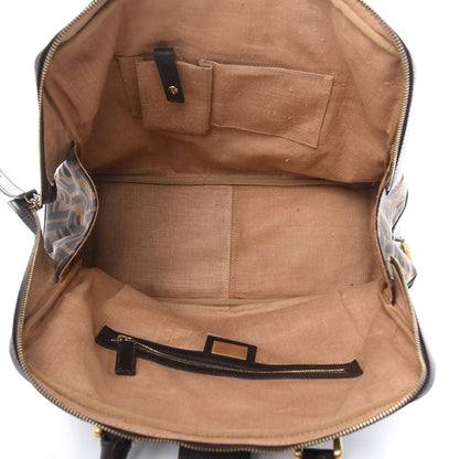 Fendi Zucca Satchel Tobacco 5 of 22