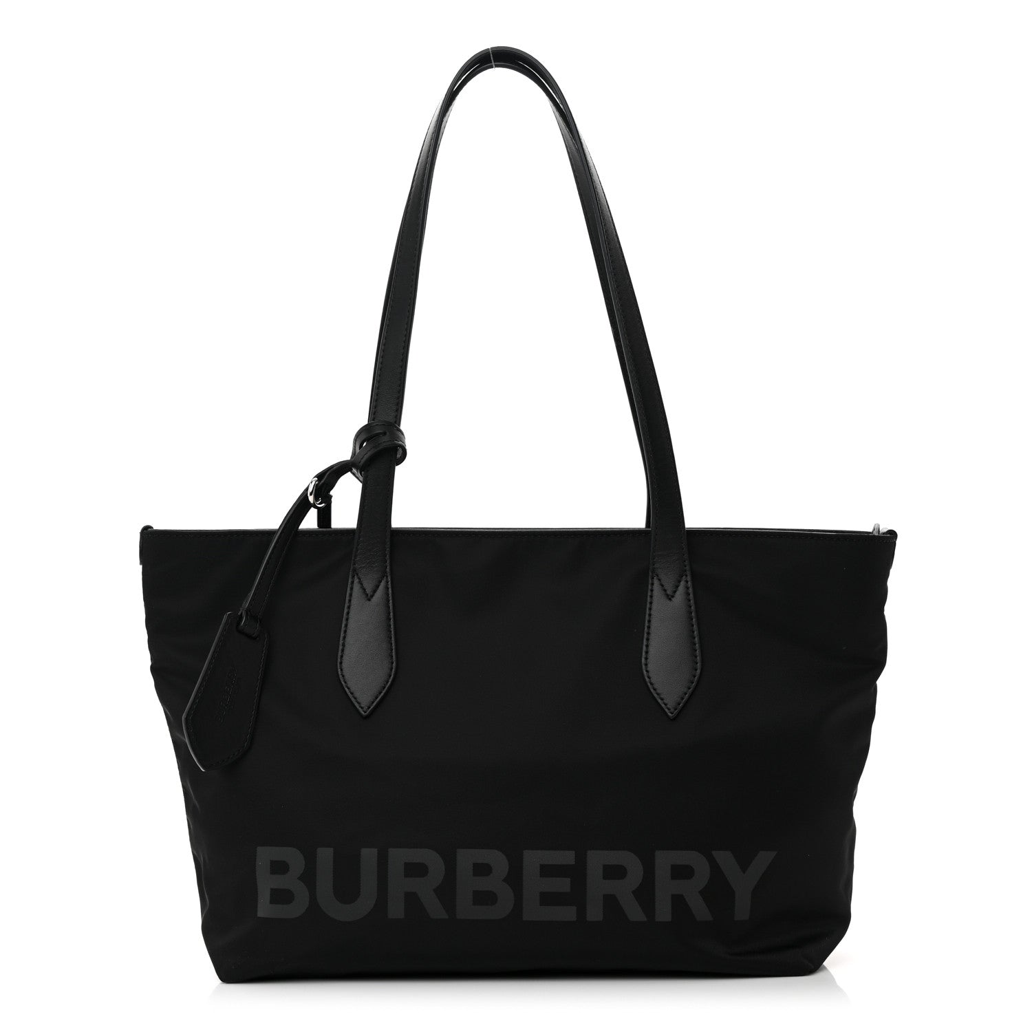 Burberry Nylon Logo Small Ardwell Tote Black 1 of 13