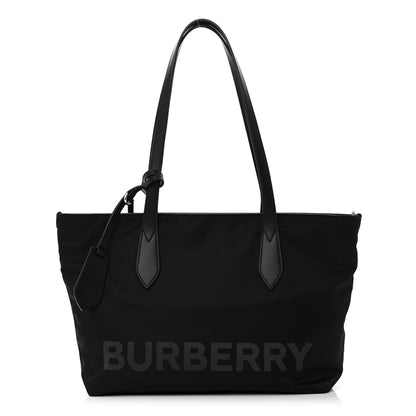 Burberry Nylon Logo Small Ardwell Tote Black 1 of 13