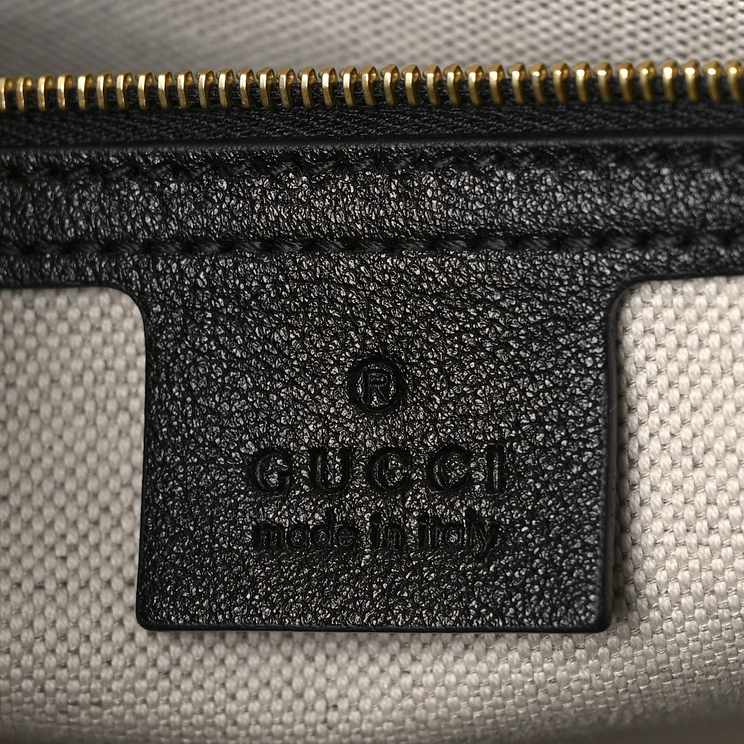 Gucci Wonka Grain Calfskin GG Monogram Star Embossed Medium GG Tote Black 7 of 10