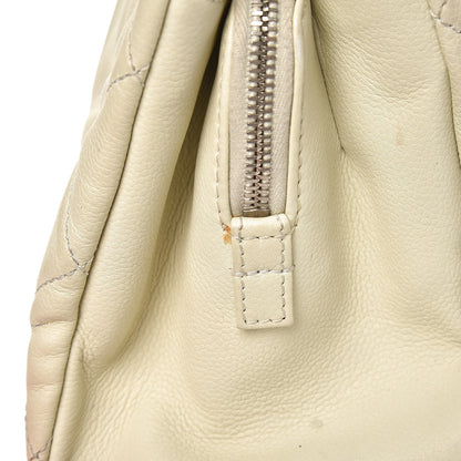 Chanel Caviar CC Timeless Soft Tote Off White 15 of 18