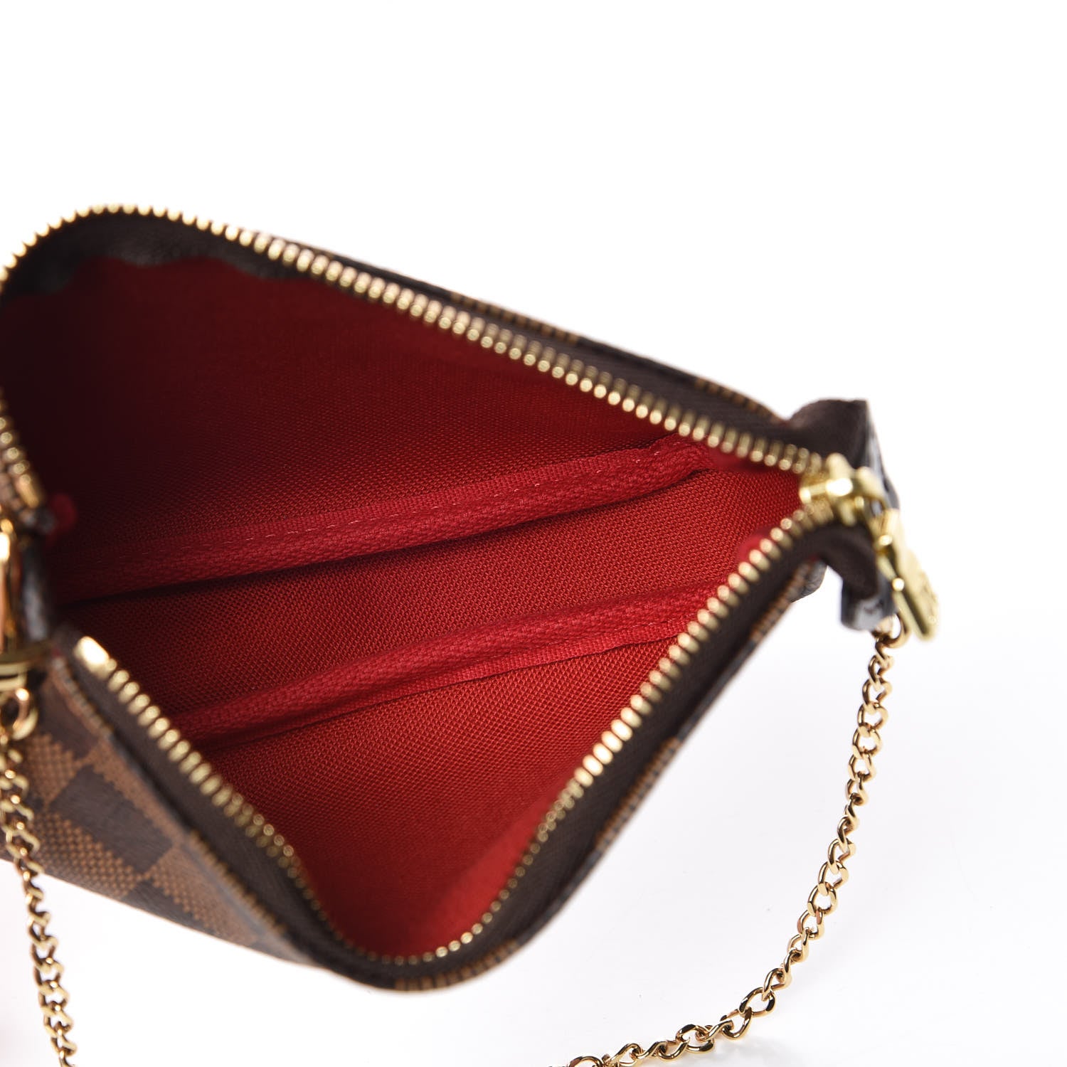 Louis Vuitton Damier Ebene Mini Pochette Accessories 5 of 7