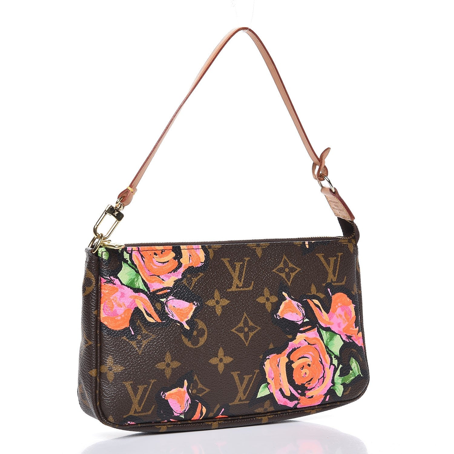 Louis Vuitton Monogram Roses Pochette Accessories 3 of 8