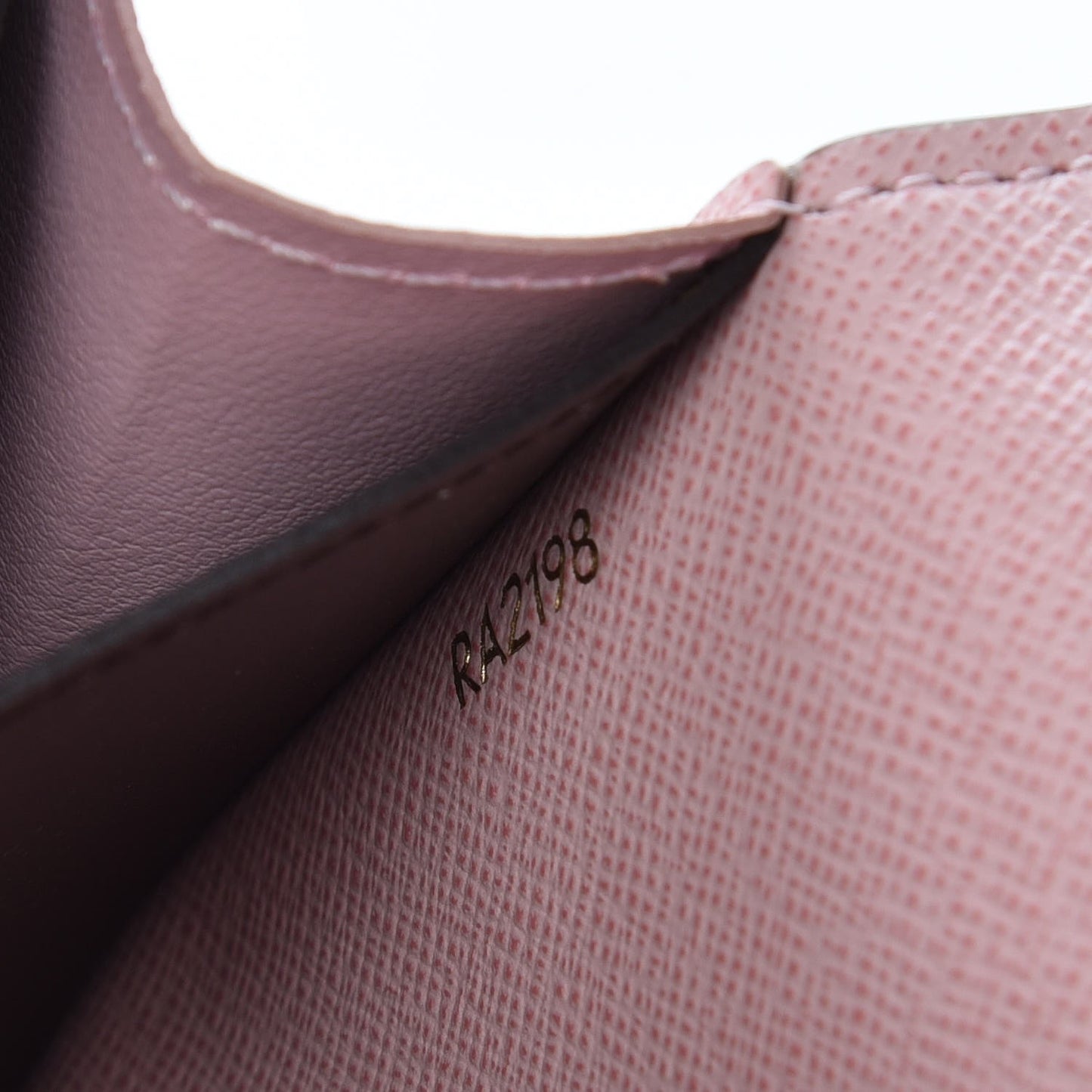Monogram Emilie Wallet Rose Ballerine