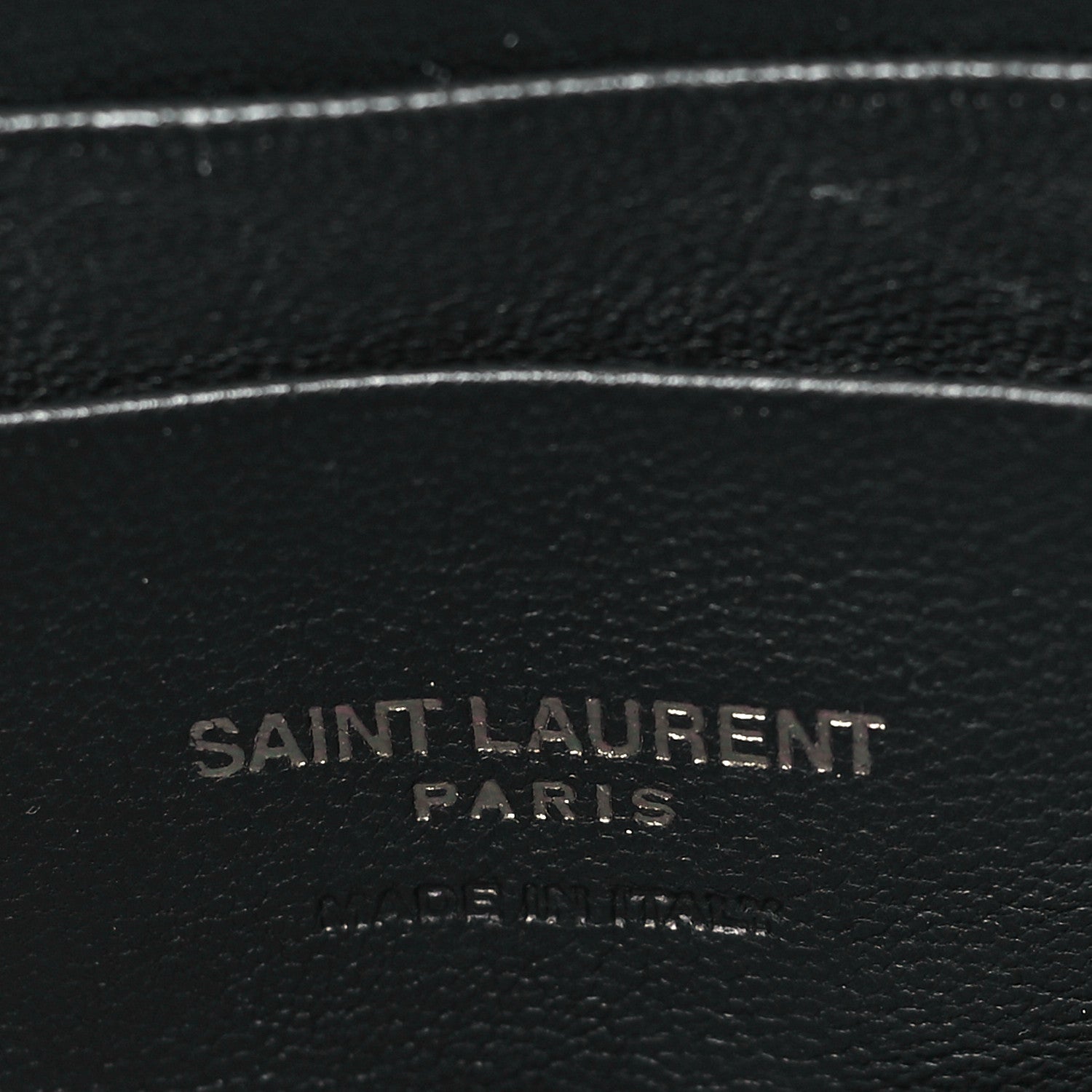 Saint Laurent SAINT LAURENT Grain De Poudre Matelasse Monochrome Monogram Mini Lou Camera Bag Black 6 of 9