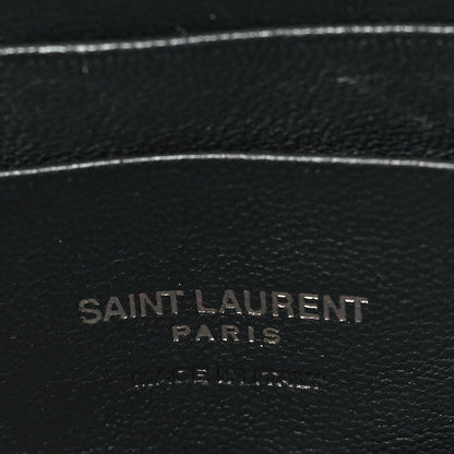 Saint Laurent SAINT LAURENT Grain De Poudre Matelasse Monochrome Monogram Mini Lou Camera Bag Black 6 of 9
