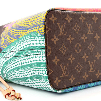 Louis Vuitton LV X YK Monogram Kusama Pumpkin Neverfull MM 10 of 11