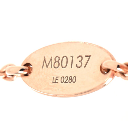 Louis Vuitton Essential V Necklace Rose Gold 6 of 6