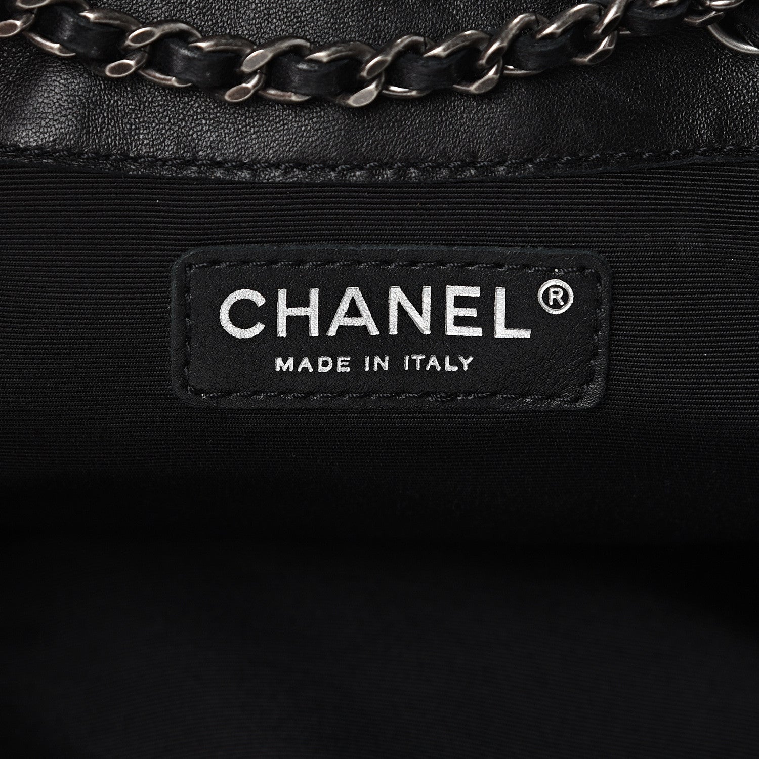Chanel Lambskin Quilted Western Baluchon Fringe Bag Black 5 of 9