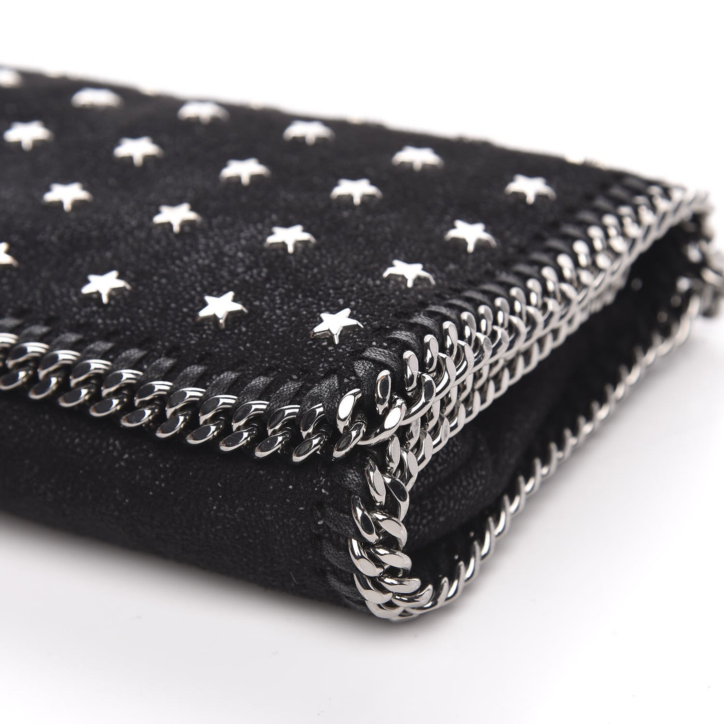 Shaggy Deer Star Falabella Crossbody Bag Black