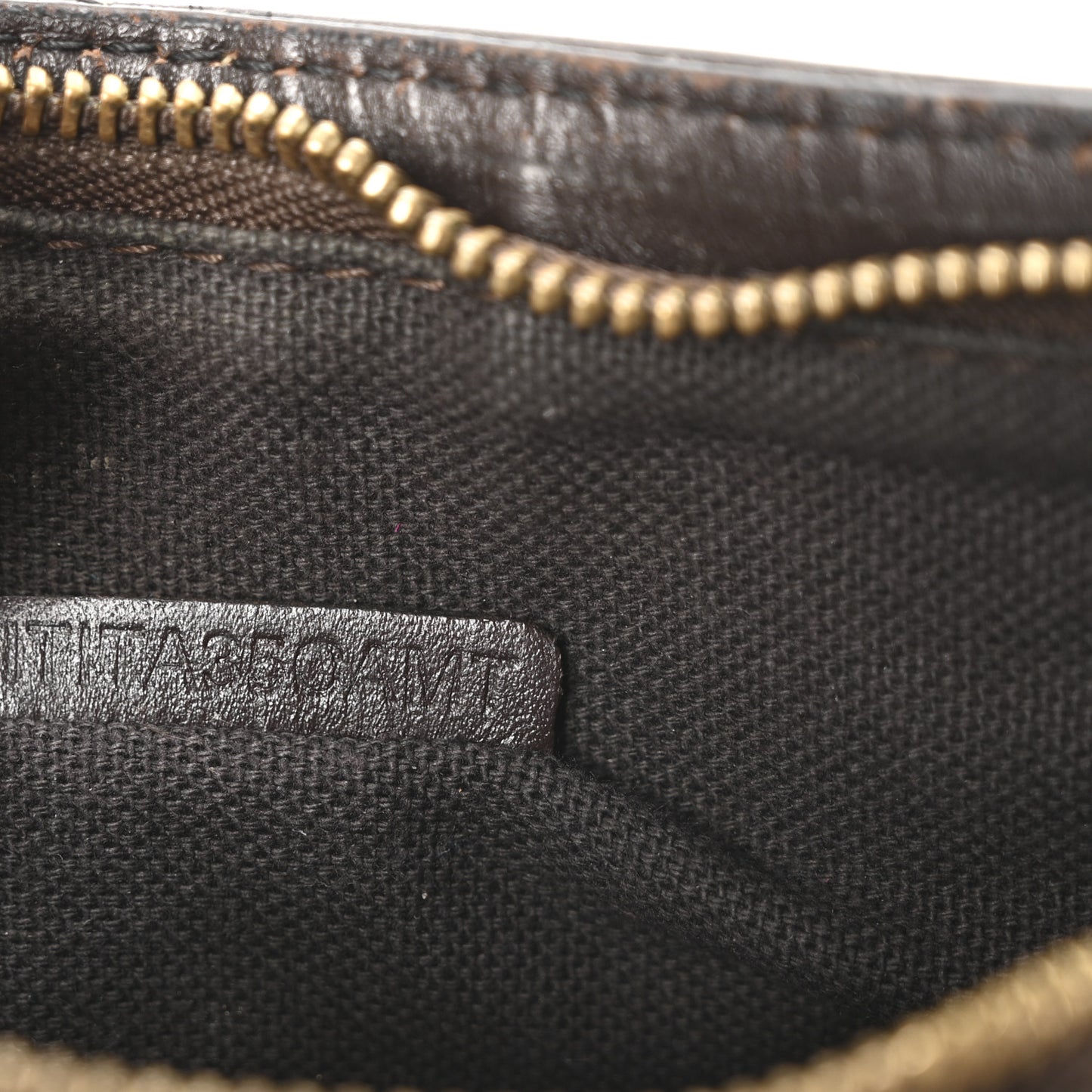 Haymarket Check Pochette Chocolate