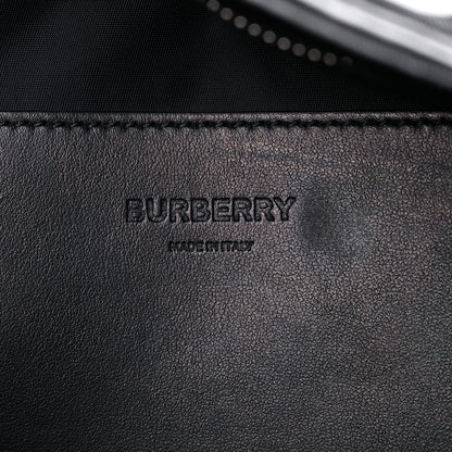 Burberry Coated Canvas Horseferry Print Extra Large Bum Bag Black 6 of 13