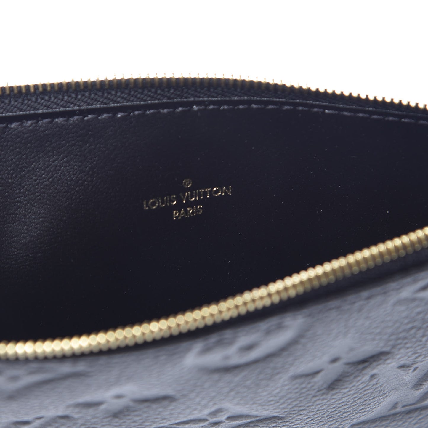 Empreinte Felicie Chain Wallet Zippered Insert Black
