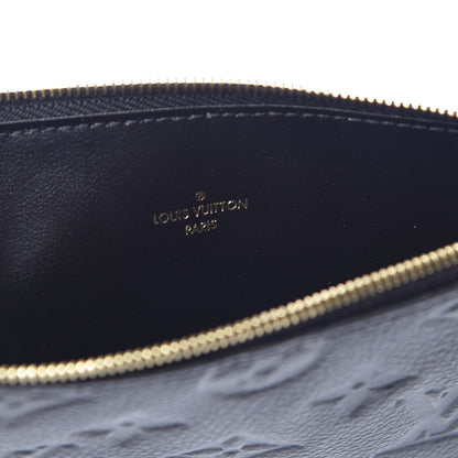 Louis Vuitton Empreinte Felicie Chain Wallet Zippered Insert Black 6 of 6