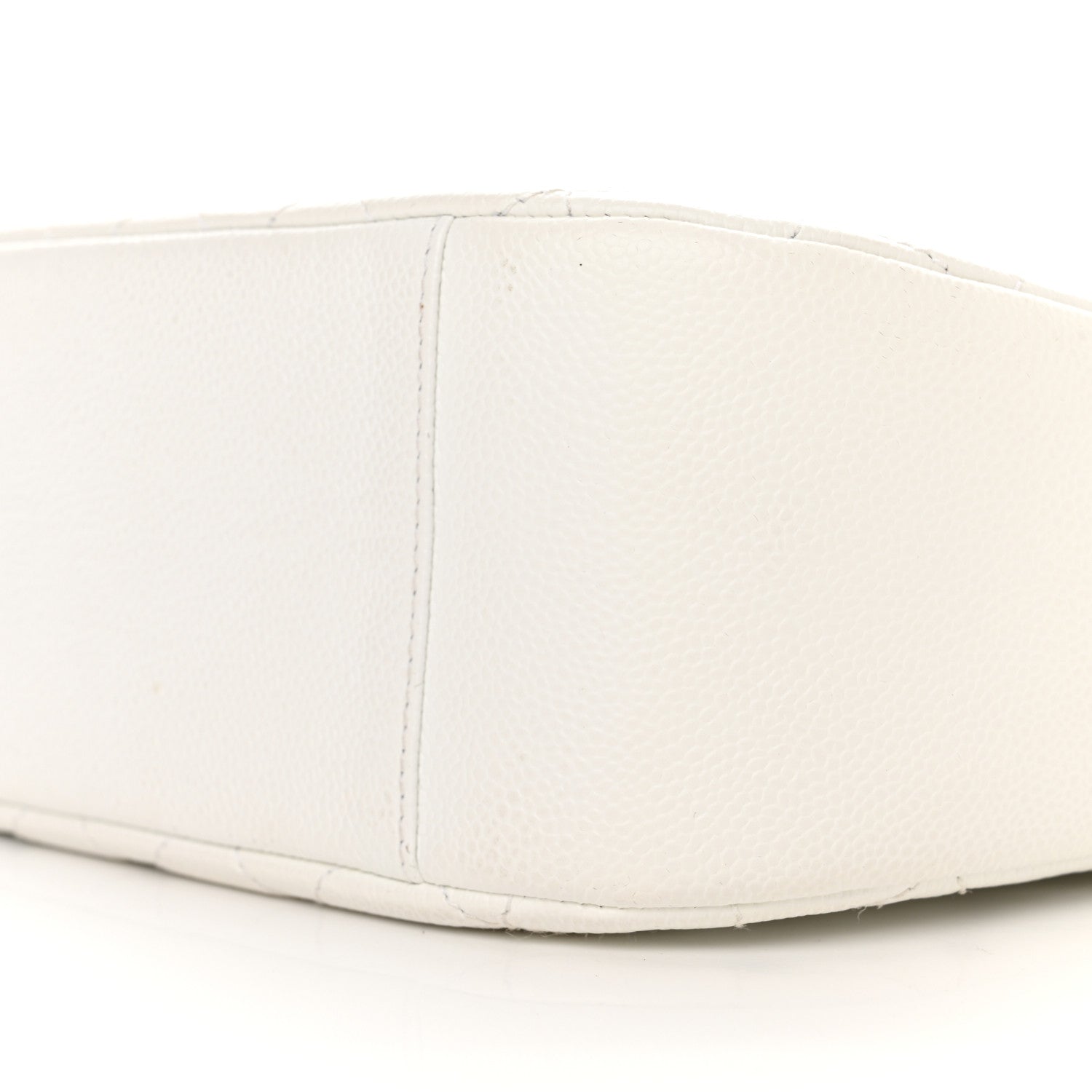 Chanel Caviar Quilted Hobo White 10 of 20