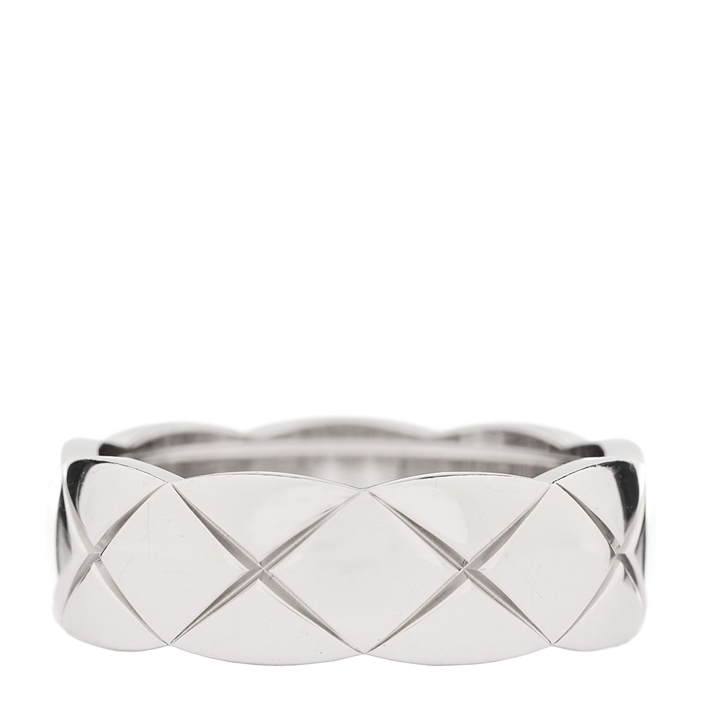 18K White Gold Small Coco Crush Ring 56 7.75