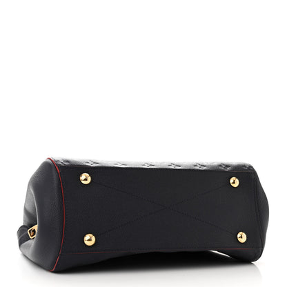 Louis Vuitton Empreinte Montaigne MM Marine Rouge 4 of 10