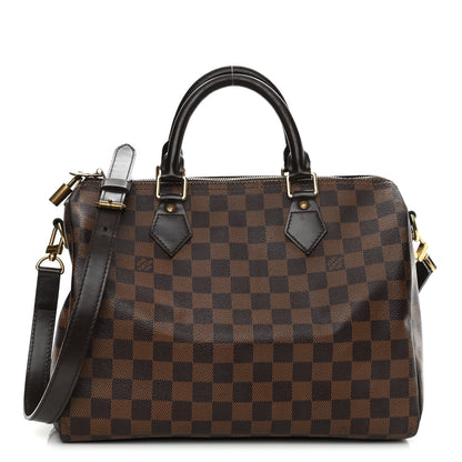 Louis Vuitton Damier Ebene Speedy Bandouliere 30 1 of 10