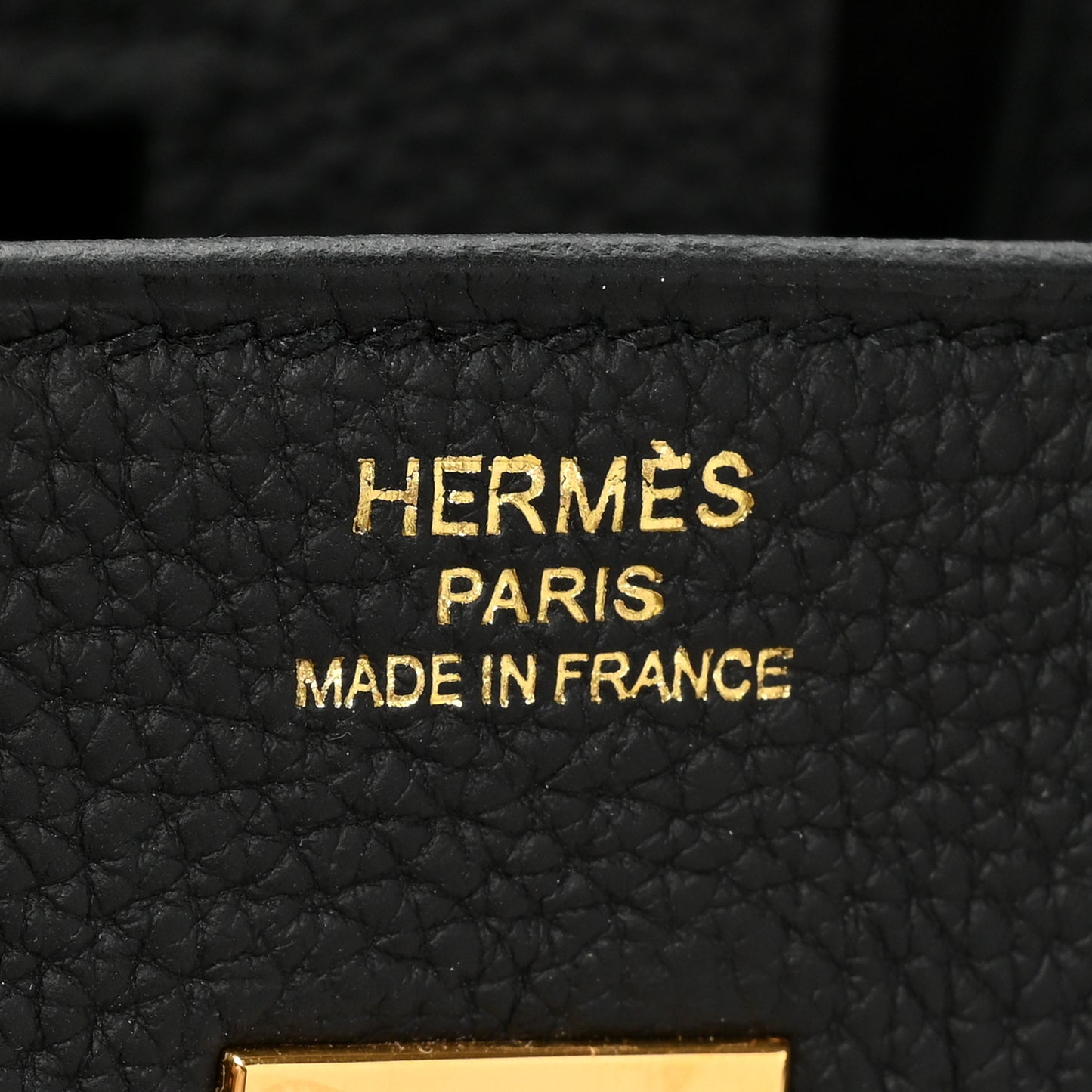 Togo Birkin 25 Black