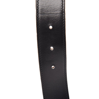 Hermes Box Togo 32mm H Belt 95 Black Gold 6 of 8